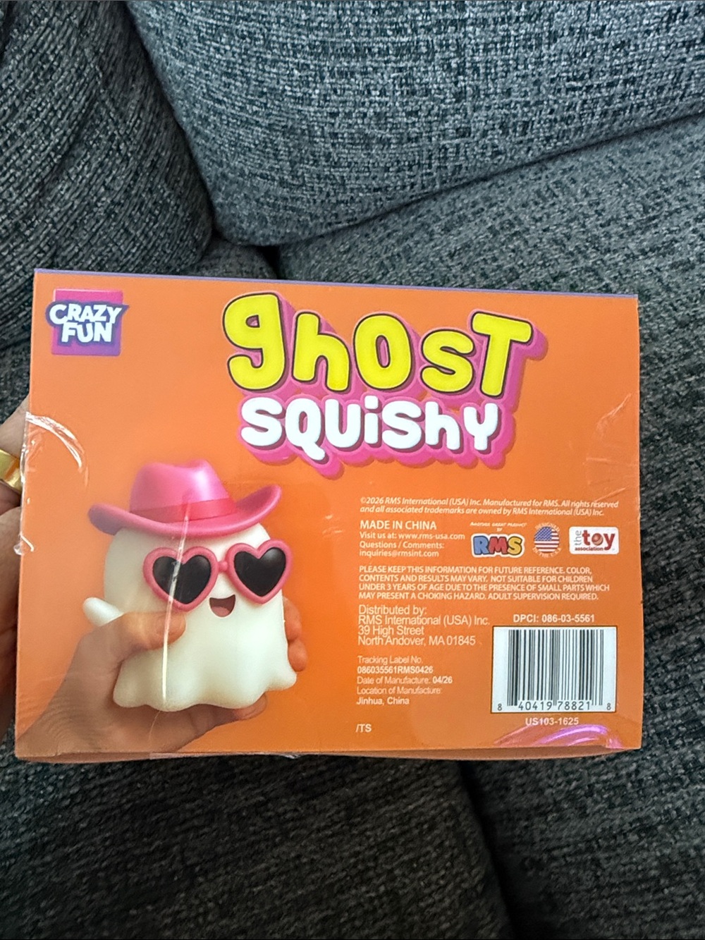 BNIB RMS Crazy Fun Ghost Squish - Picture 5 of 5